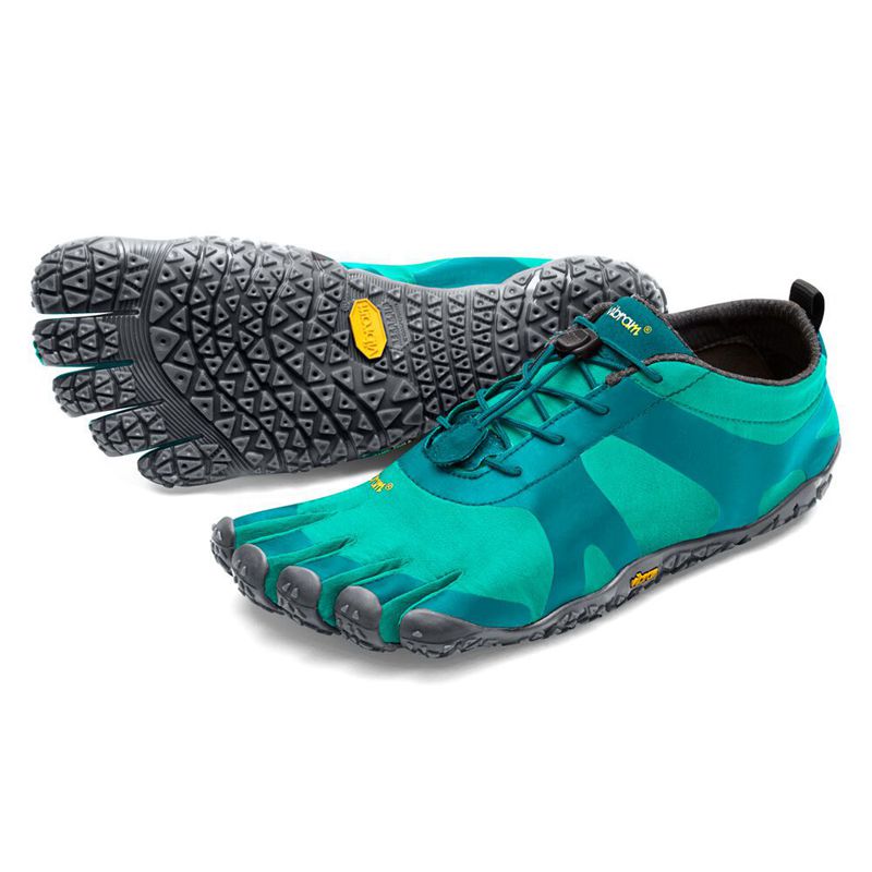 Vibram FiveFingers V-Alpha Férfi Futócipő - Türkiz ZINA569